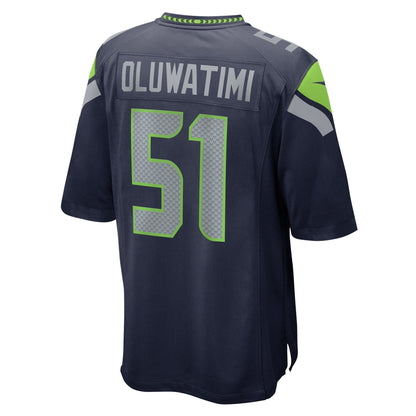 Olu Oluwatimi Seattle Seahawks Nike  Game Jersey -  College Navy