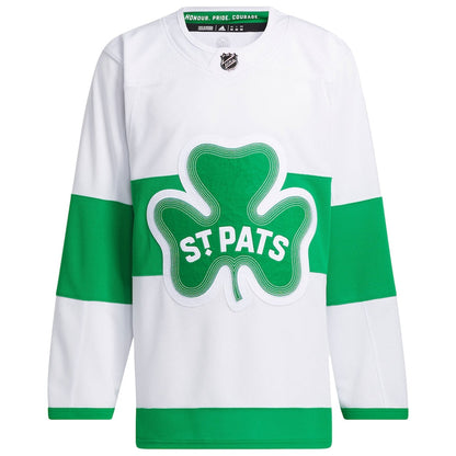 Toronto Maple Leafs   St. Patricks Alternate Primegreen   Jersey - White