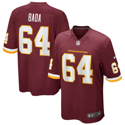 David Bada Washington Football Team Nike Game   Jersey - Burgundy