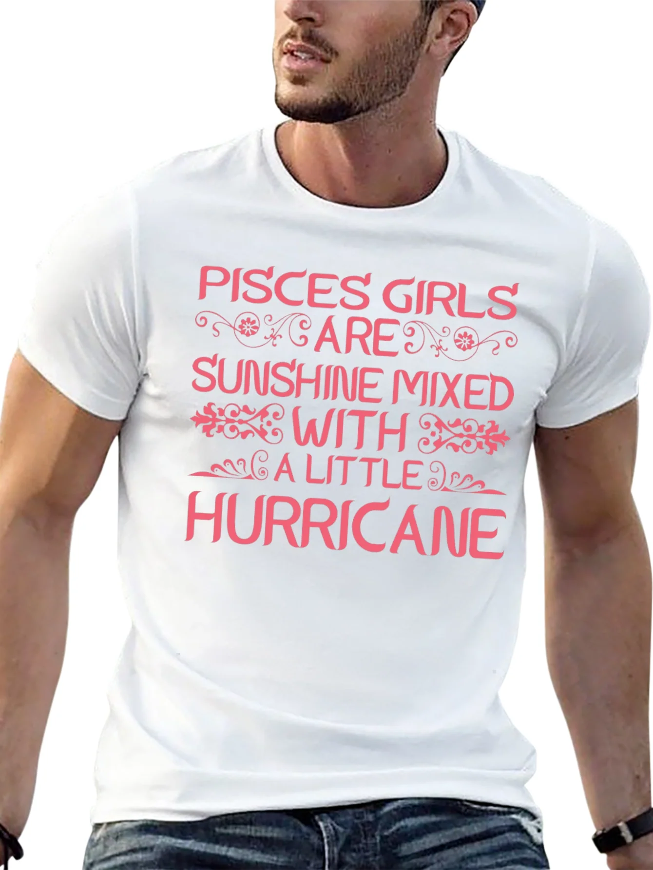 Pisces Girls Sunshine Hurricane Black T-Shirt