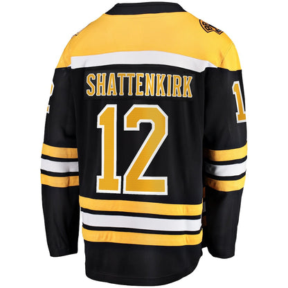 Kevin Shattenkirk Boston Bruins   Home Breakaway Jersey - Black
