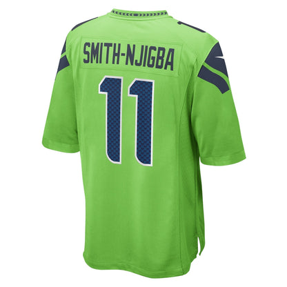 Jaxon Smith-Njigba Seattle Seahawks Nike  Game Jersey - Neon Green