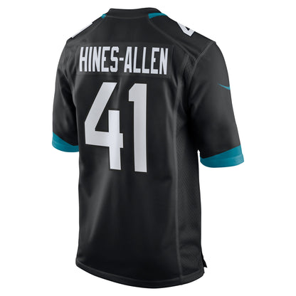 Josh Hines-Allen Jacksonville Jaguars Nike Alternate   Game Jersey - Black