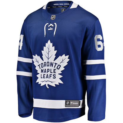 David Kampf Toronto Maple Leafs  Home Premier Breakaway  Jersey - Blue