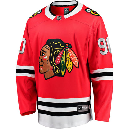 Tyler Johnson Chicago Blackhawks   Home Team Breakaway  Jersey - Red