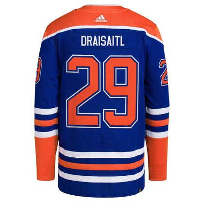 Leon Draisaitl Edmonton Oilers   Home Primegreen   Jersey - Royal