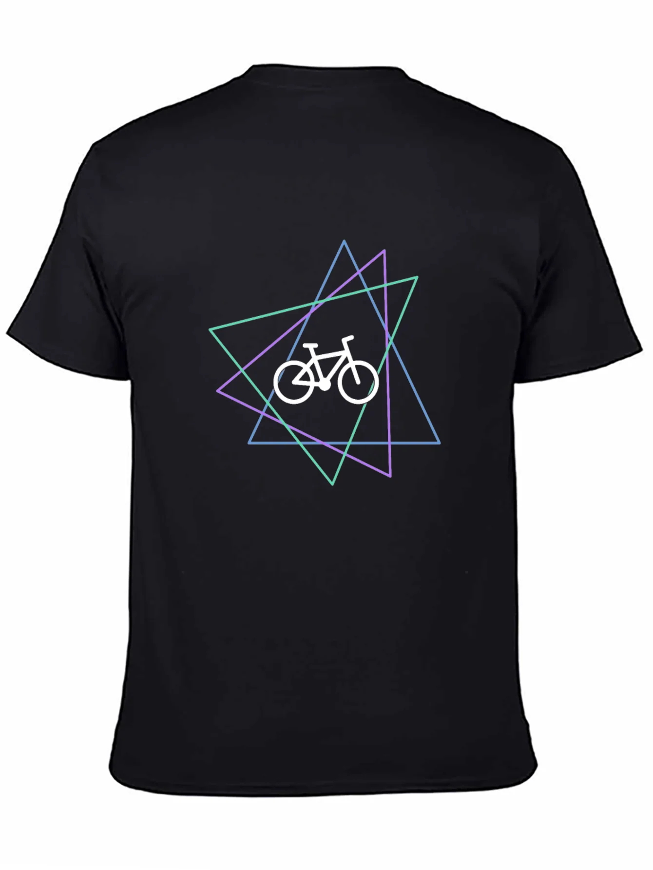 Geometric Bike Graphic T-Shirt