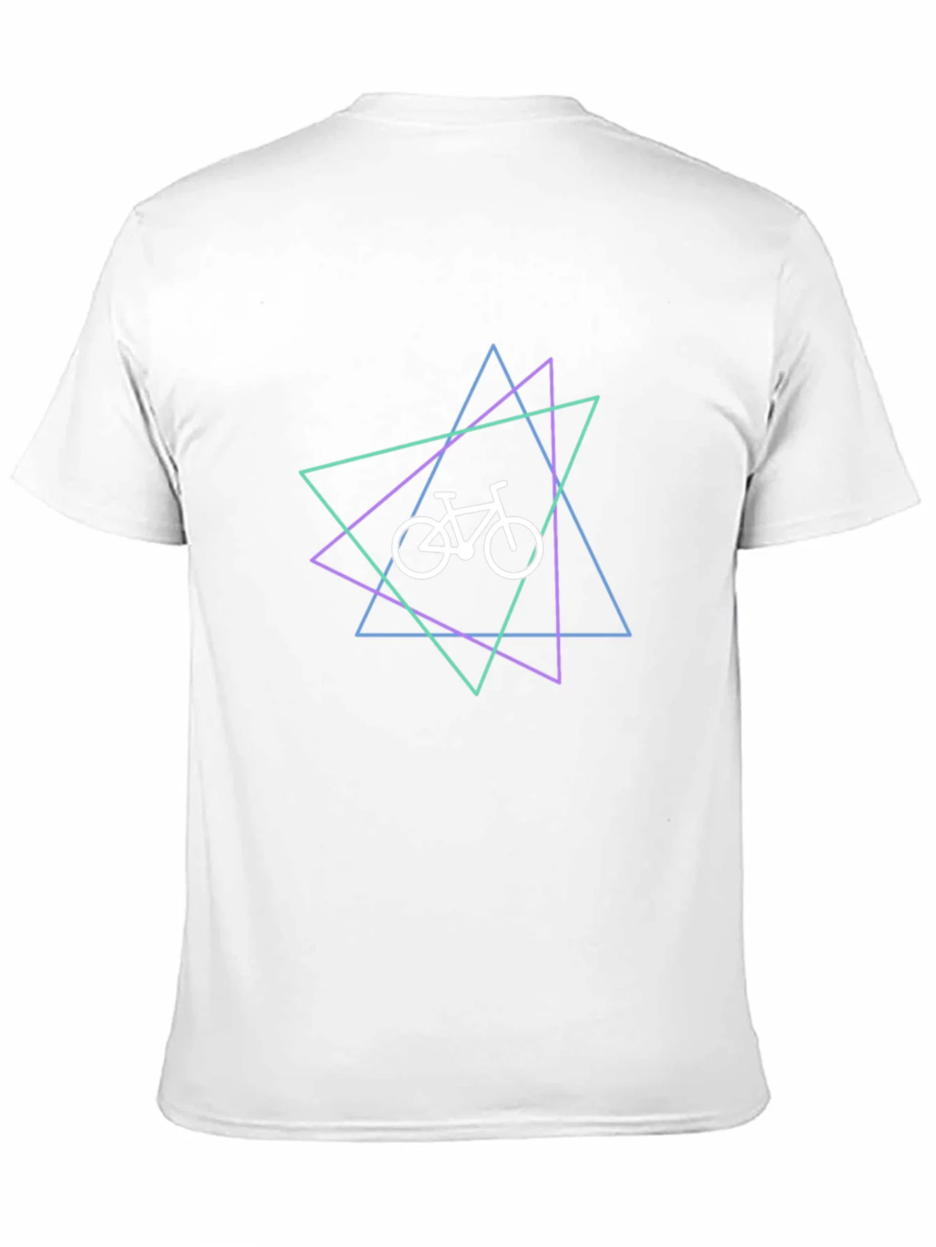 Geometric Bike Graphic T-Shirt