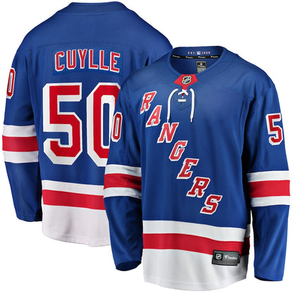 Glenn Healy New York Rangers   Premier Breakaway Retired  Jersey - Blue
