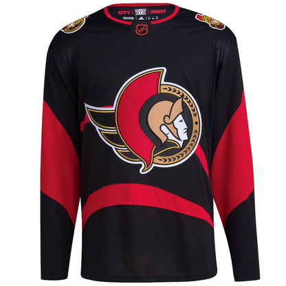 Ottawa Senators   Reverse Retro 2.0   Blank Jersey - Black
