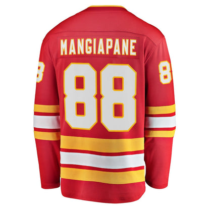 Andrew Mangiapane Calgary Flames   Home Breakaway  Jersey - Red