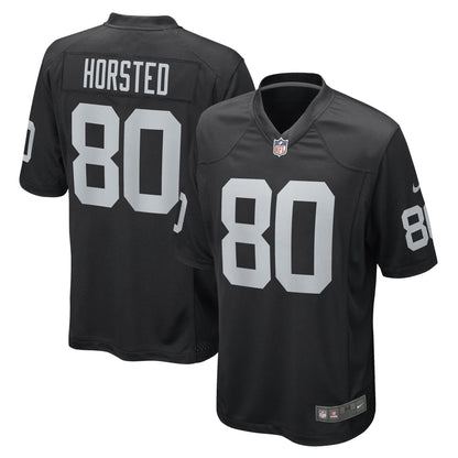 Jesper Horsted Las Vegas Raiders Nike Game   Jersey - Black