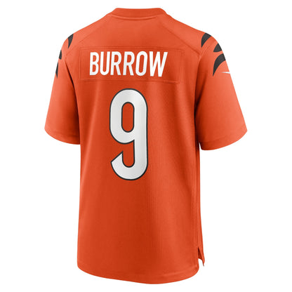 Joe Burrow Cincinnati Bengals Nike Alternate Game Jersey - Orange