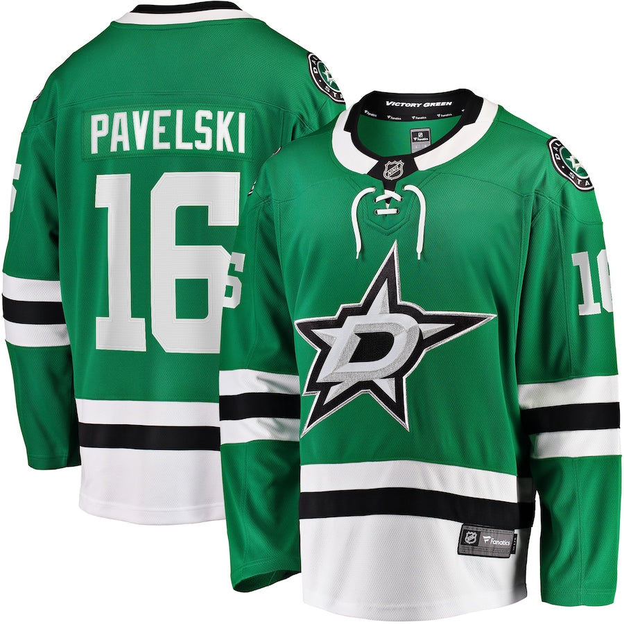 Joe Pavelski Dallas Stars   Breakaway Home  Jersey - Kelly Green