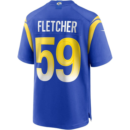 London Fletcher Los Angeles Rams Nike Game Retired   Jersey - Royal