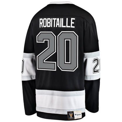 Luc Robitaille Los Angeles Kings   Premier Breakaway Retired  Jersey - Black