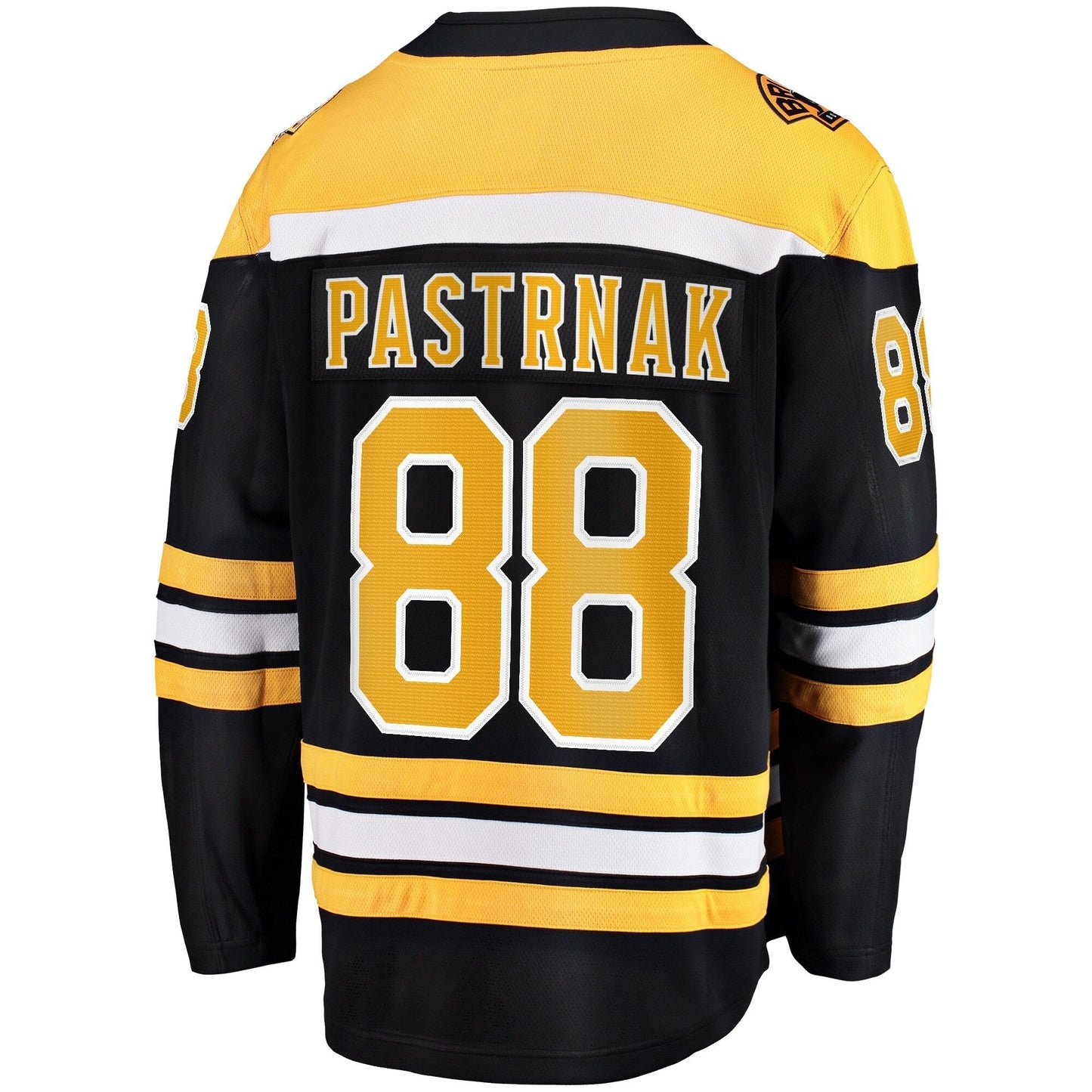 David Pastrnak Boston Bruins   Home Breakaway Jersey - Black