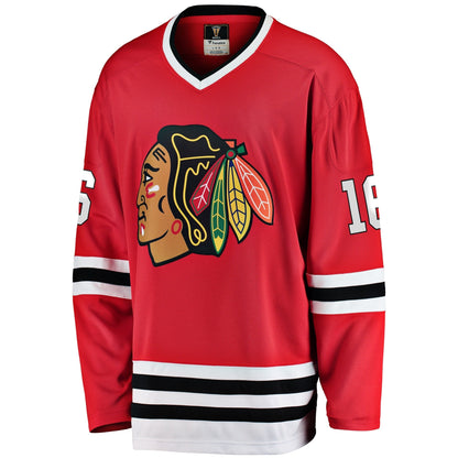 Eddie Olczyk Chicago Blackhawks   Premier Breakaway Retired  Jersey - Red