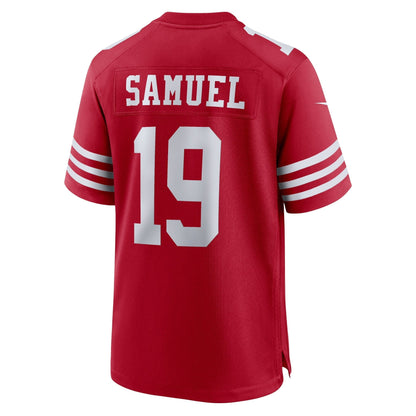 Deebo Samuel San Francisco 49ers Nike Team Game Jersey - Scarlet