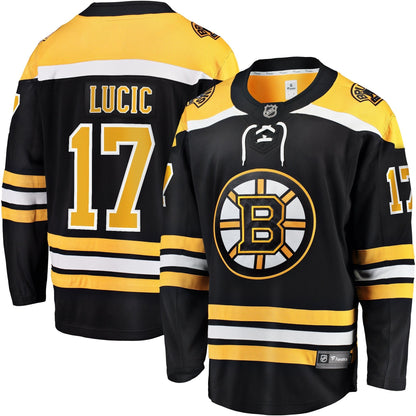 Milan Lucic Boston Bruins   Home Breakaway Jersey - Black