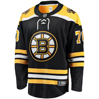 Jesper Boqvist Boston Bruins   Home Breakaway Jersey - Black
