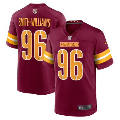 James Smith-Williams Washington Commanders Nike Game   Jersey - Burgundy