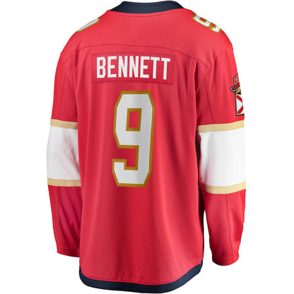 Sam Bennett Florida Panthers   Home Breakaway Replica Jersey - Red