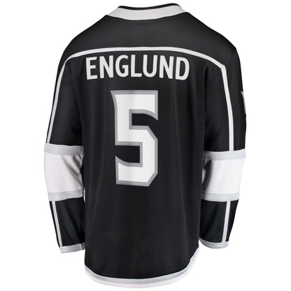 Andreas Englund Los Angeles Kings   Home Premier Breakaway  Jersey - Black