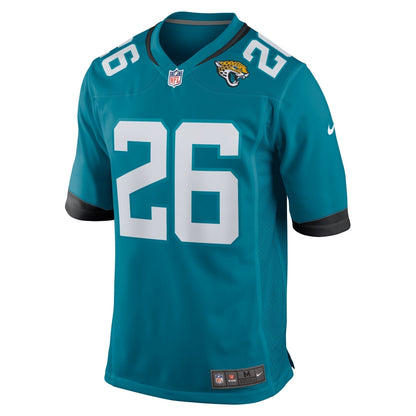 D'Ernest Johnson Jacksonville Jaguars Nike Game Jersey - Teal