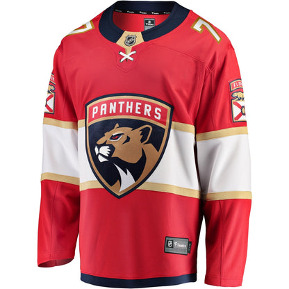 Niko Mikkola Florida Panthers   Premier Breakaway  Jersey - Red
