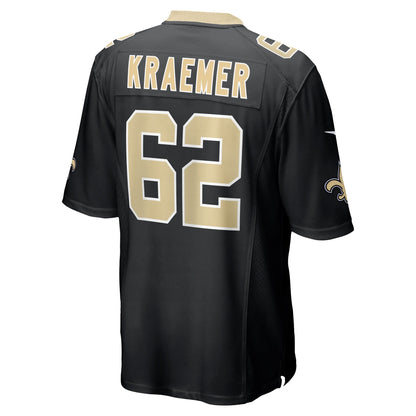Tommy Kraemer New Orleans Saints Nike Team Game Jersey -  Black
