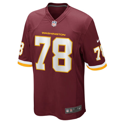 Cornelius Lucas Washington Football Team Nike Game   Jersey - Burgundy