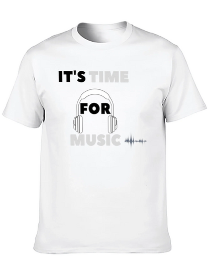 Its Time For Music T-Shirt - Cool Design