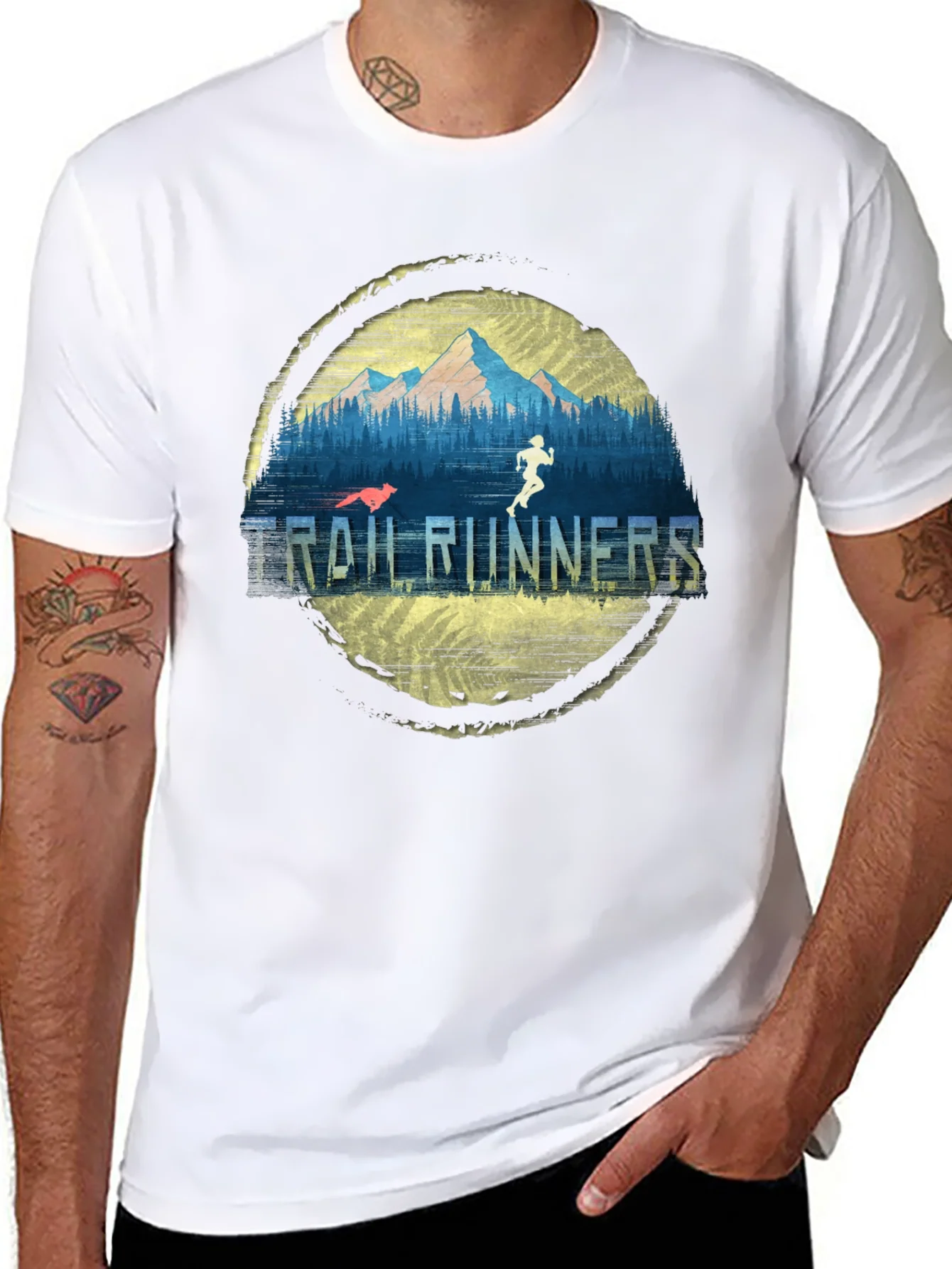 Trail Runners Graphic Tee - Outdoor Adventure Shirt
