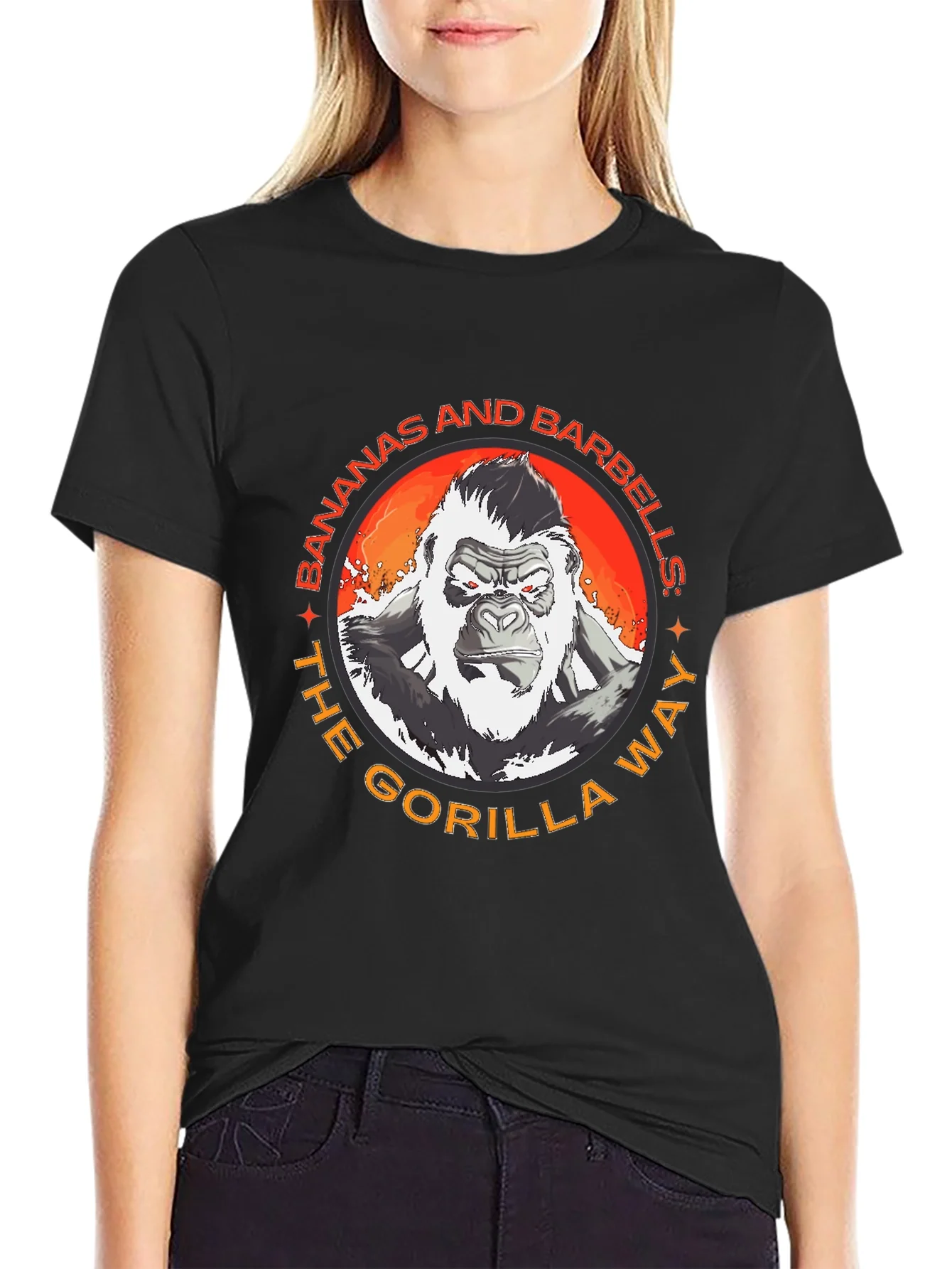 Bananas and Barbells Gorilla T-Shirt