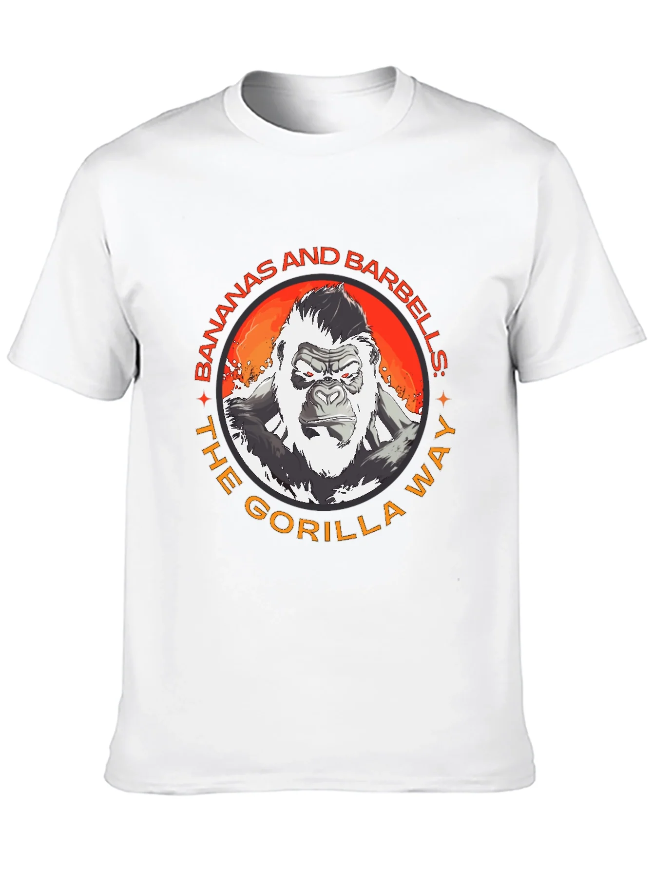 Bananas and Barbells Gorilla T-Shirt