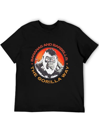 Bananas and Barbells Gorilla T-Shirt
