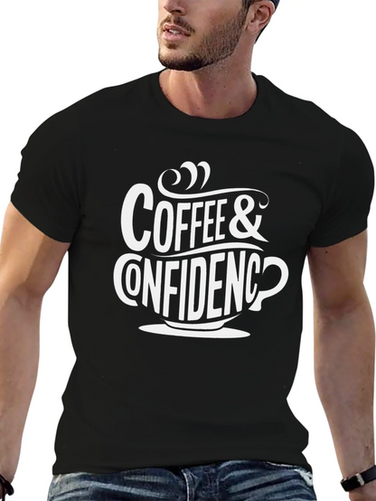 Coffee & Confidence Graphic Tee