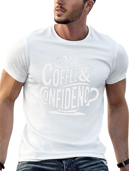 Coffee & Confidence Graphic Tee