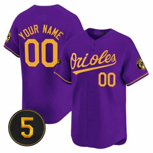 Custom B.Orioles Robinson Patch Vapor Premier Limited ¨C All Stitched Baseball Jerseys