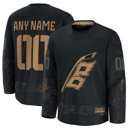 Custom C.Hurricanes Fanatics Red Stitched Game Hockey Jerseys