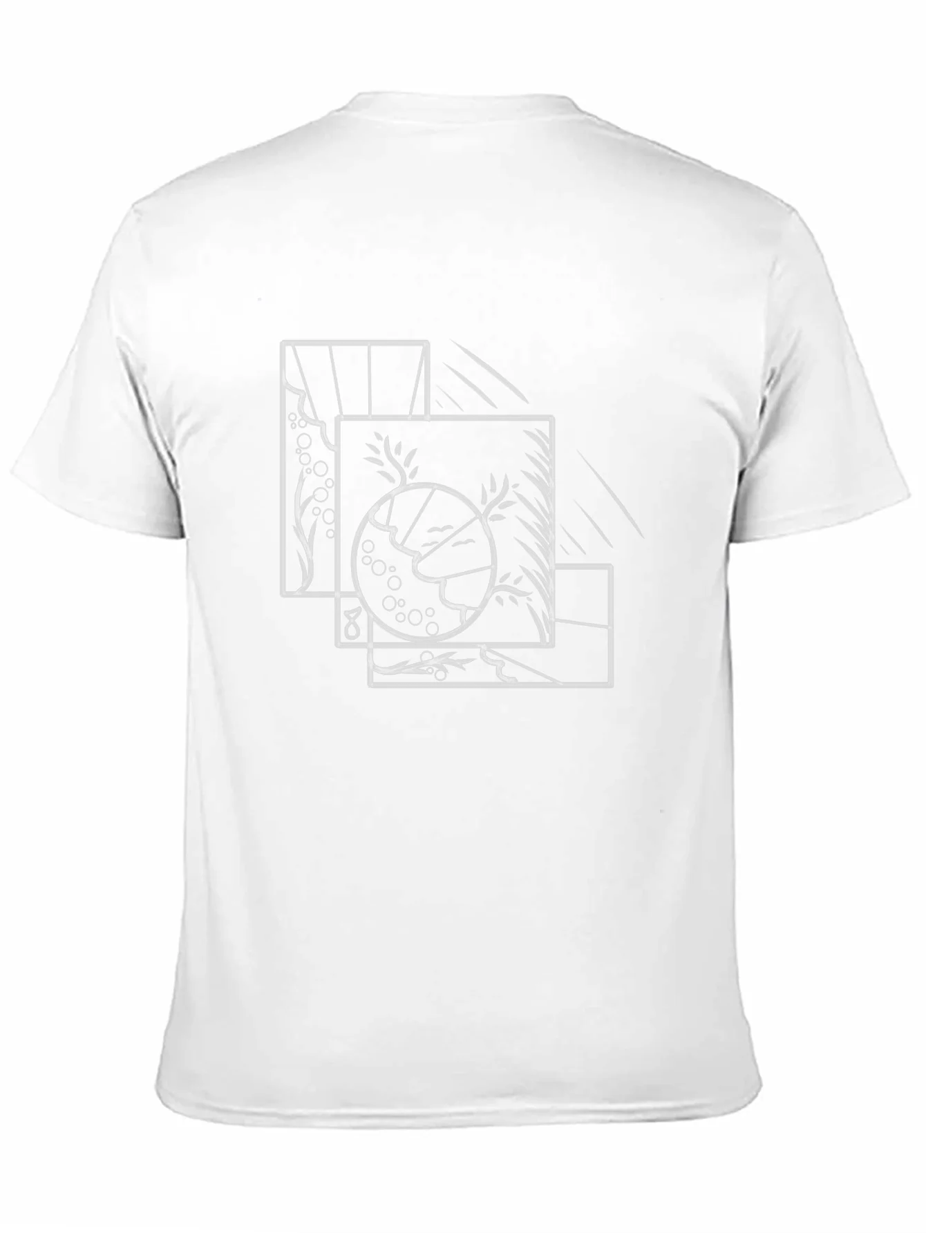 Abstract Geometric Nature T-Shirt