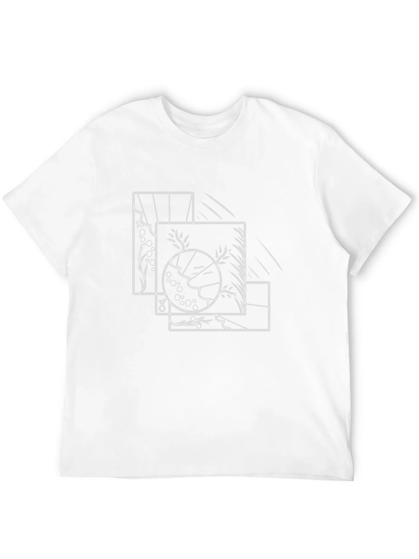 Abstract Geometric Nature T-Shirt