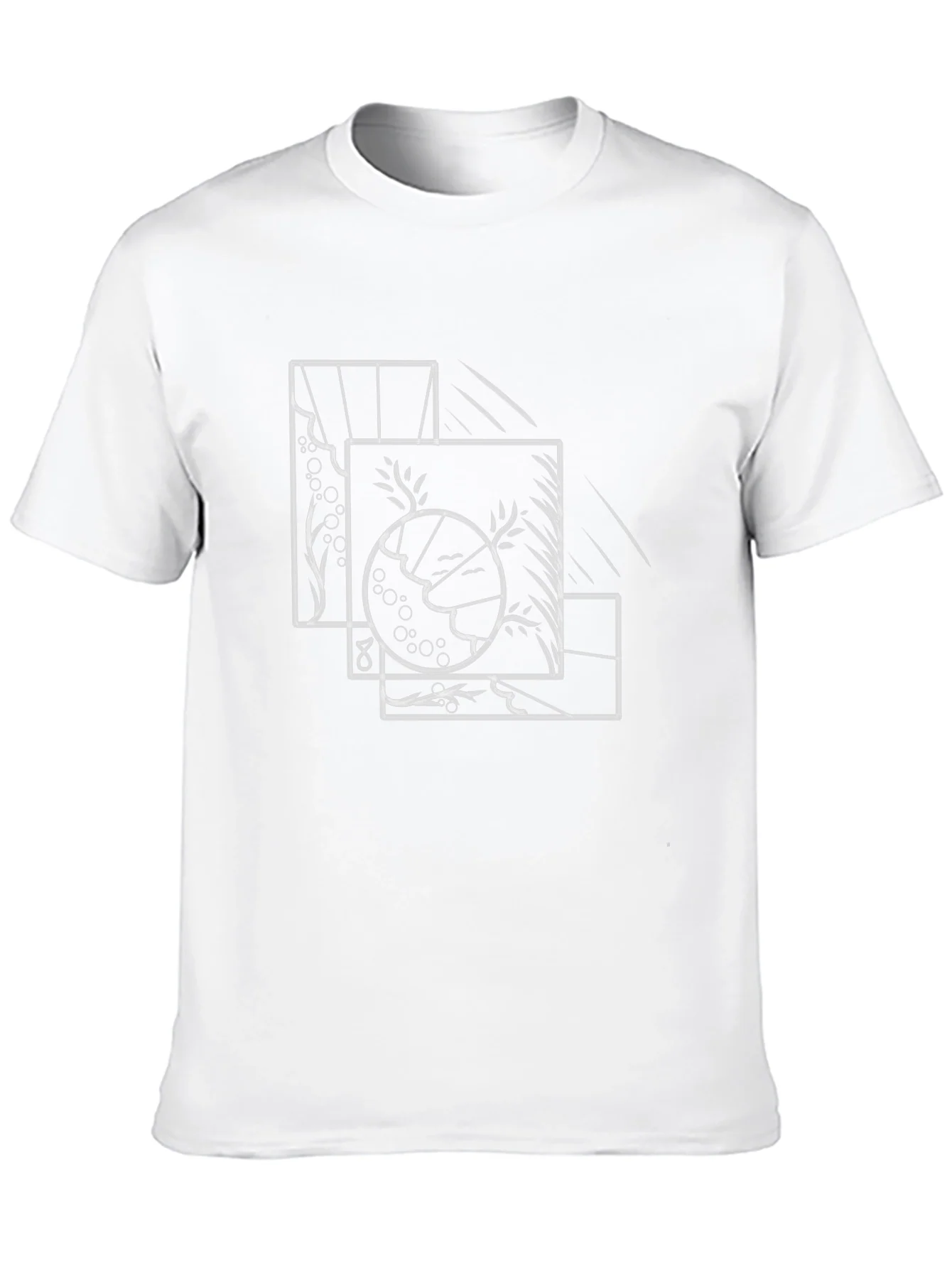 Abstract Geometric Nature T-Shirt