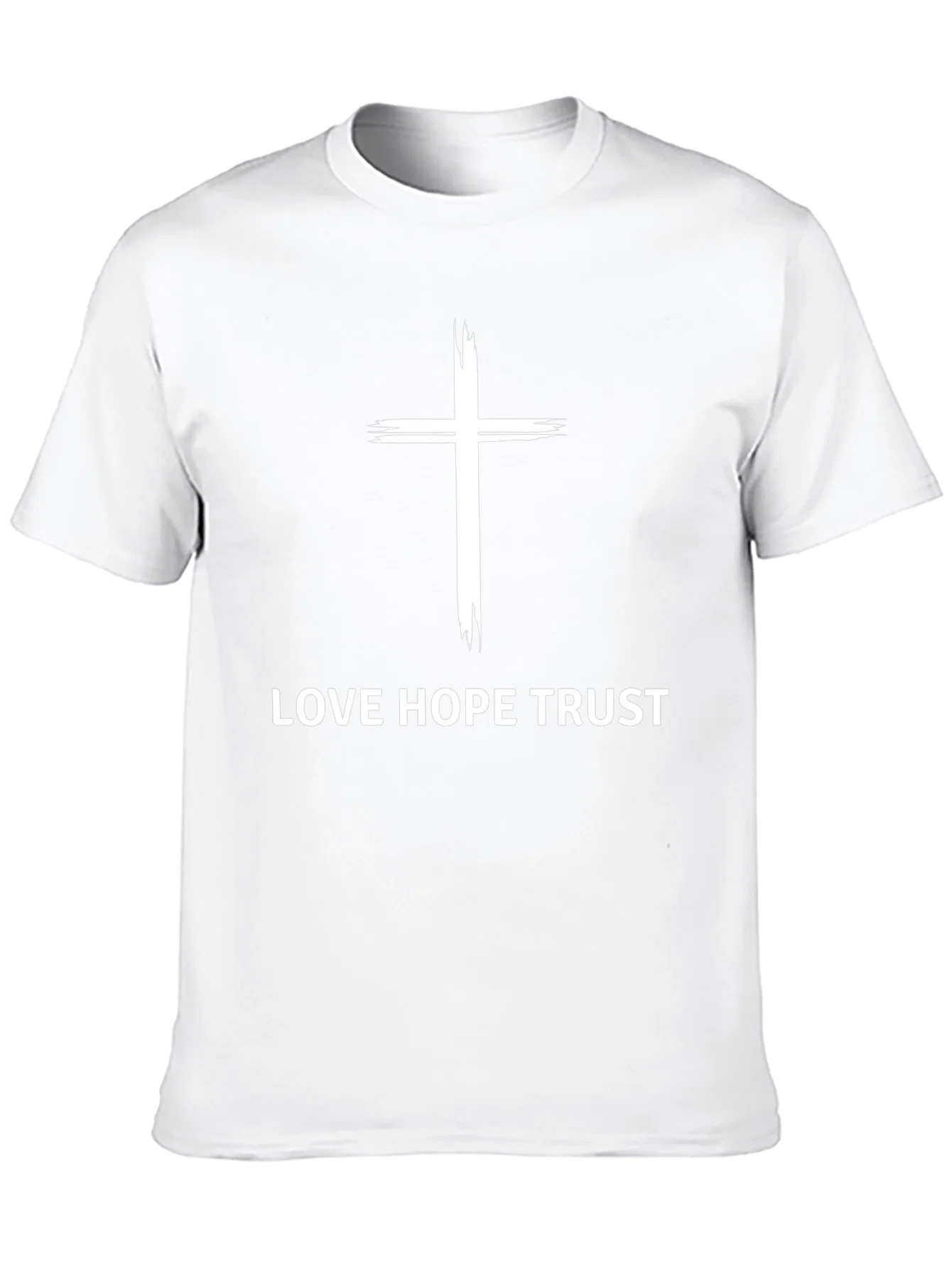 Love Hope Trust Christian Graphic Tee