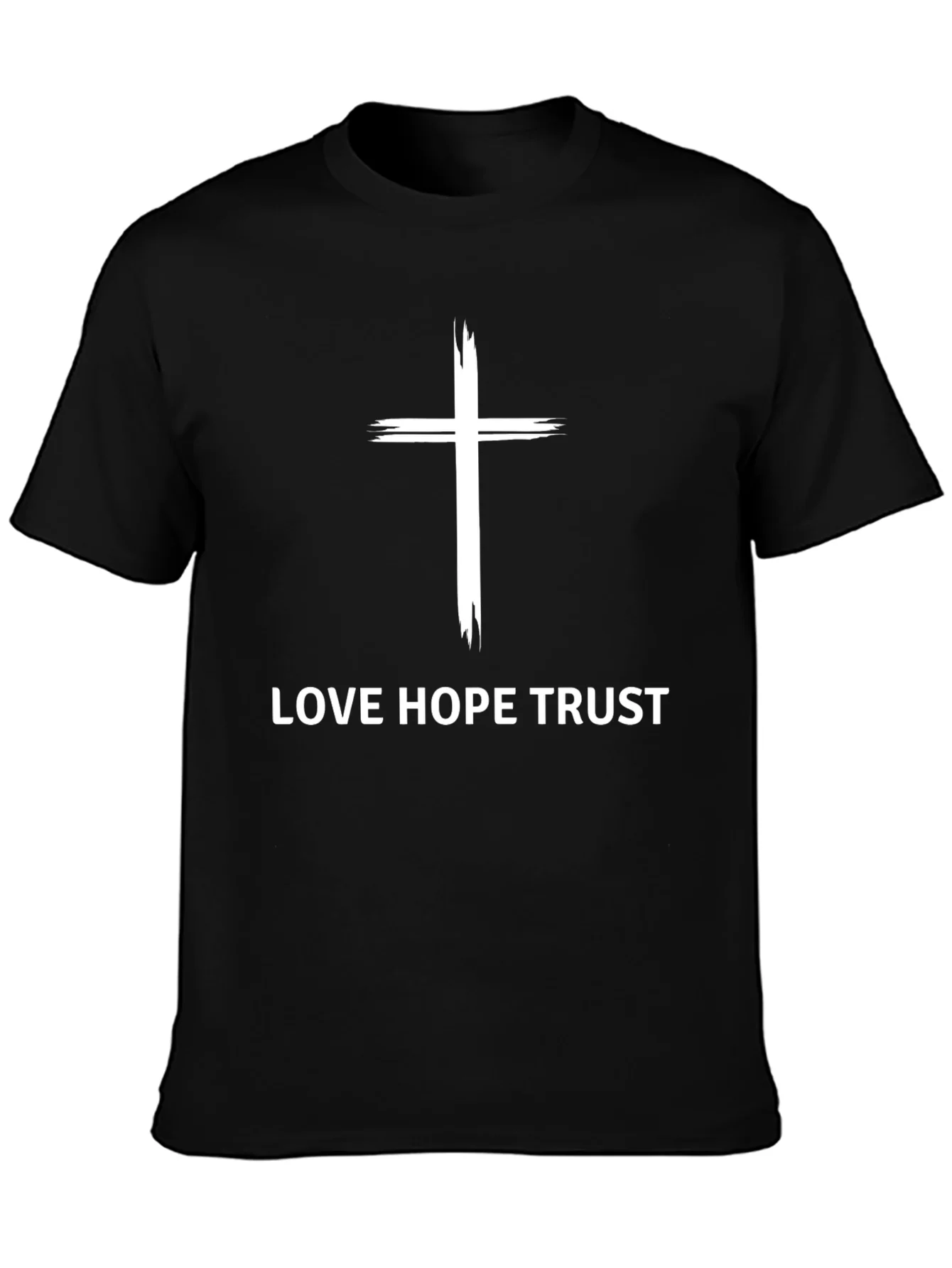 Love Hope Trust Christian Graphic Tee