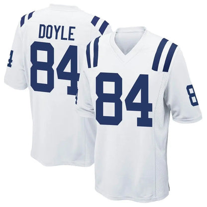 IN.Colts #84 Jack Doyle Player White Game Football Jerseys