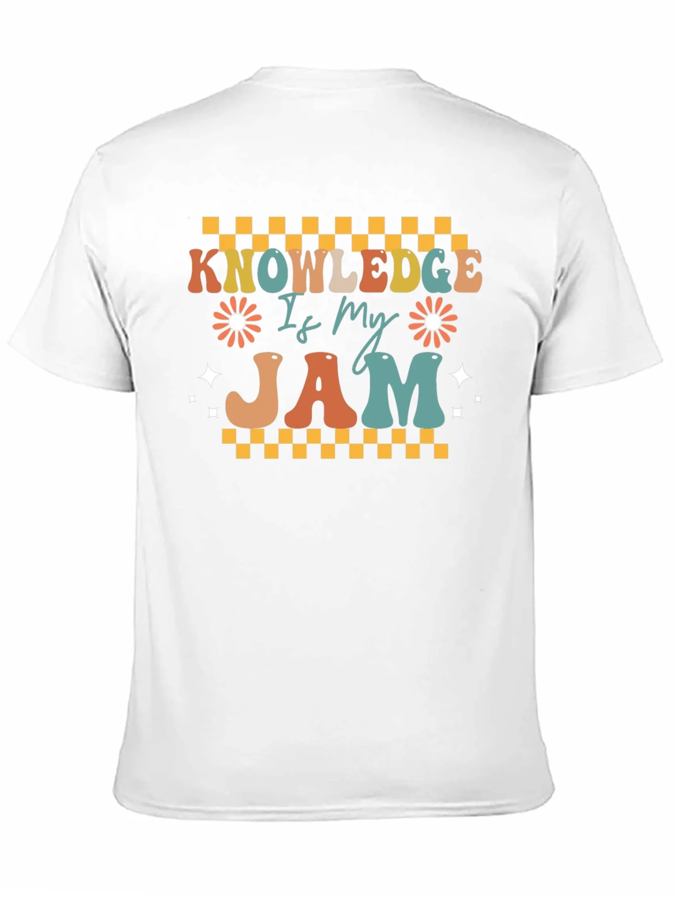 Knowledge Is My Jam Retro T-Shirt