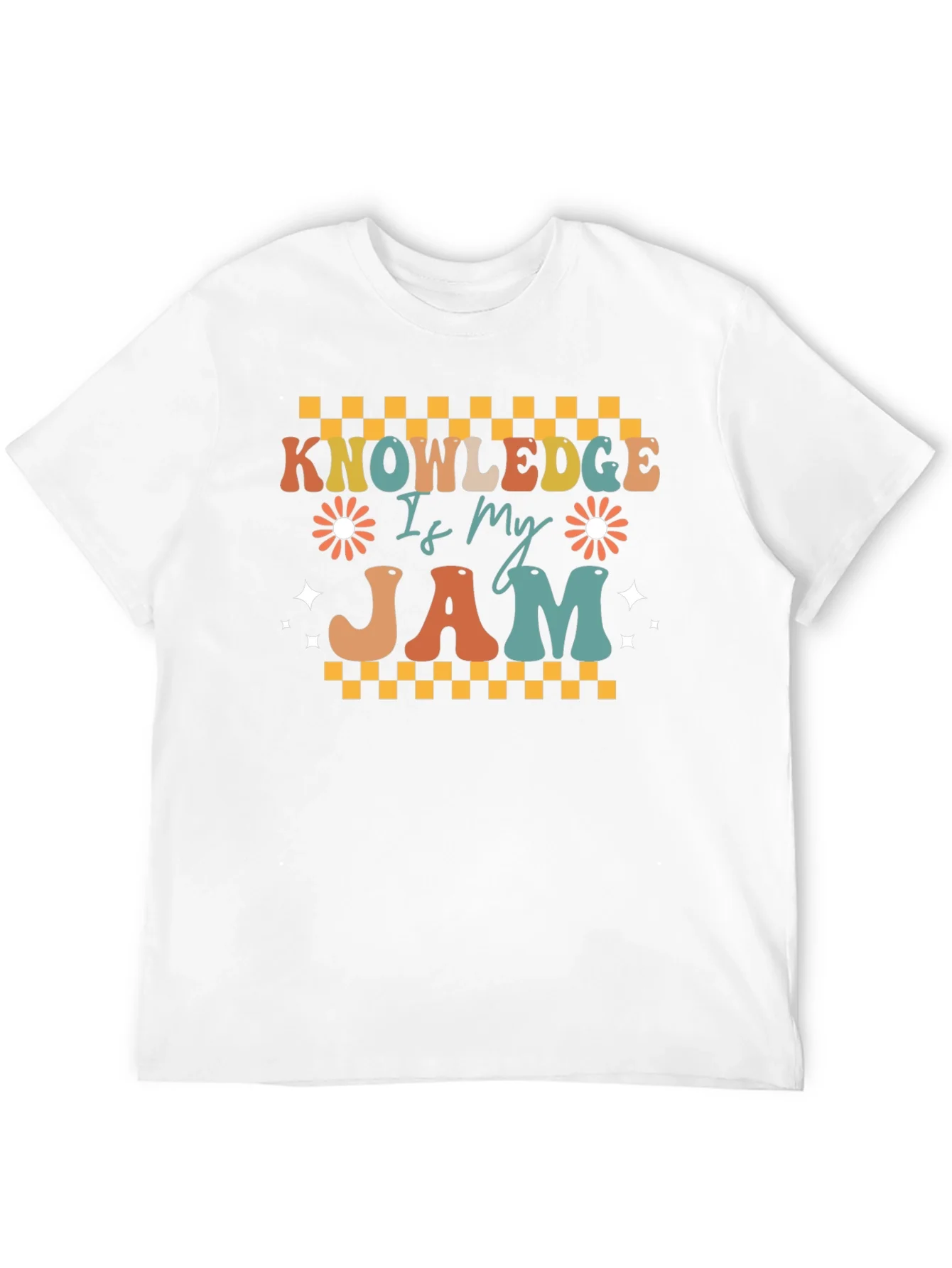 Knowledge Is My Jam Retro T-Shirt