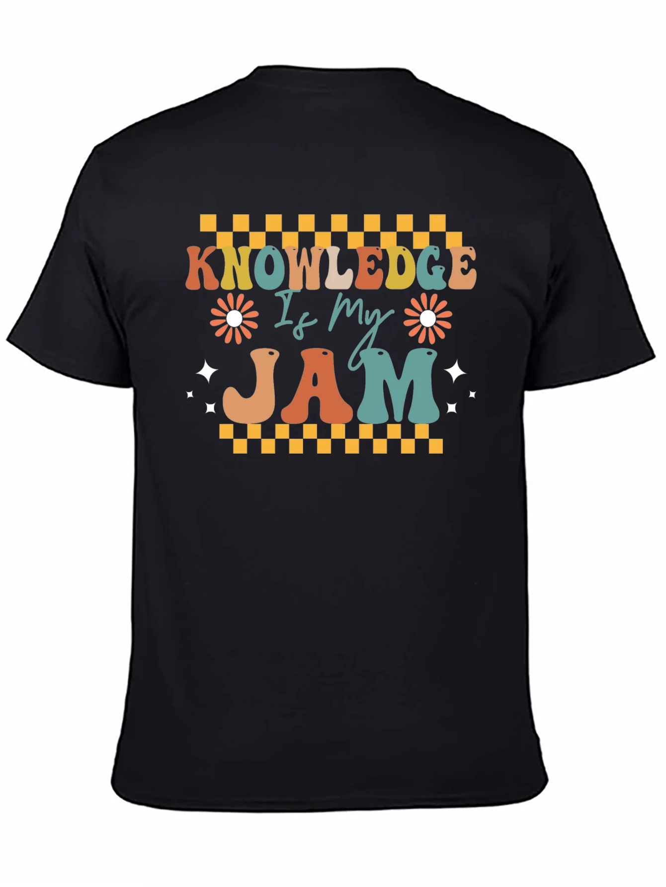 Knowledge Is My Jam Retro T-Shirt